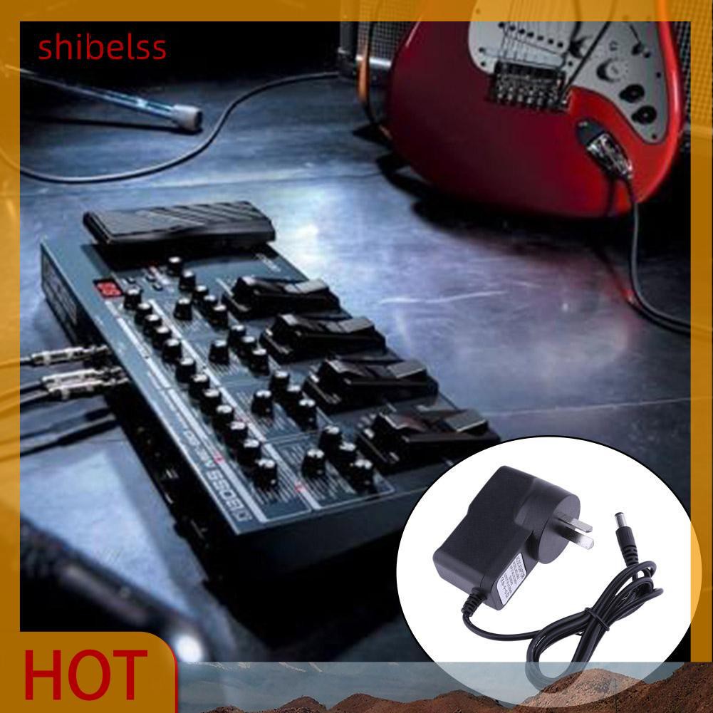 （ʚshibelss）9V 300mA AC to DC Power Adapter Converter 5.5*2.5mm Center Negative