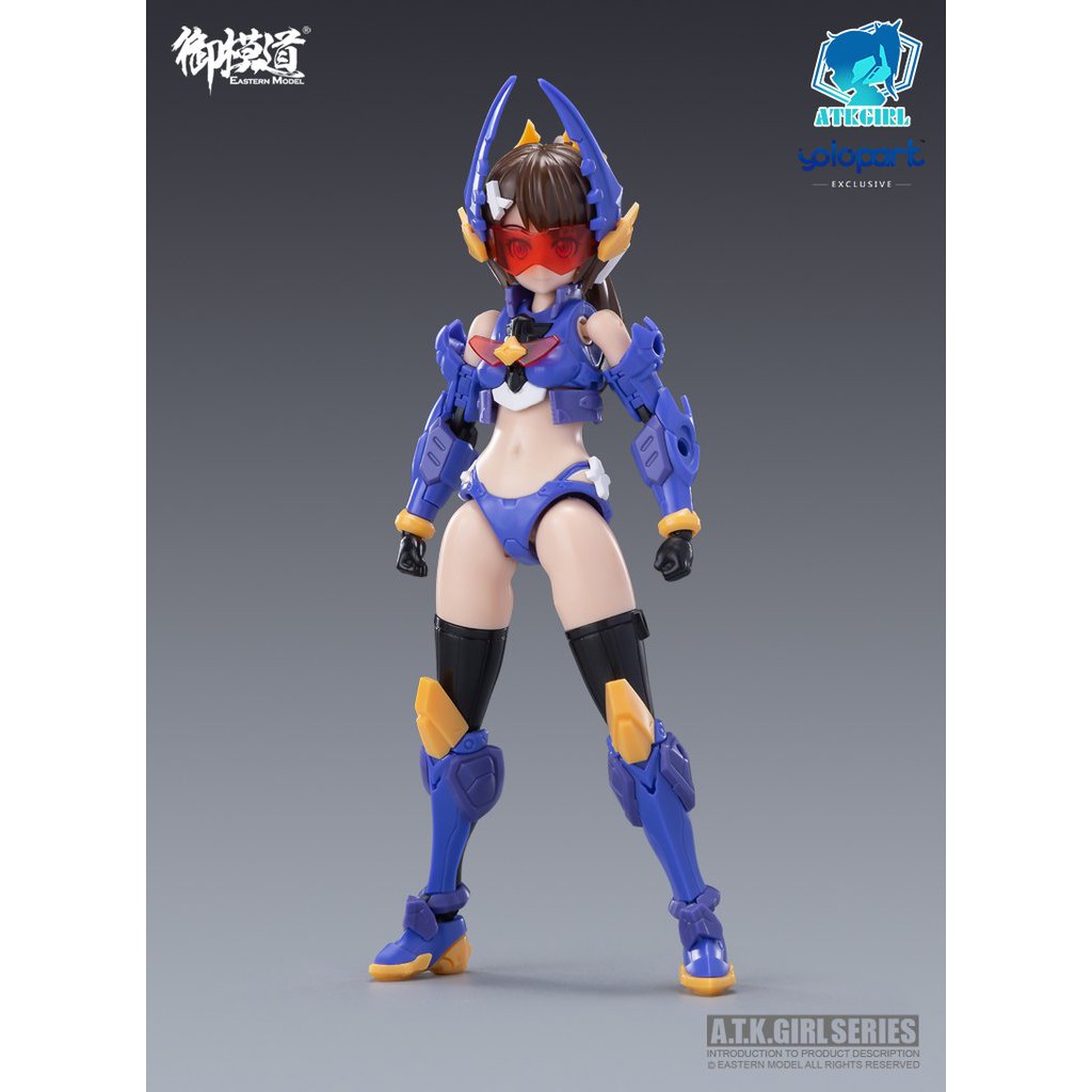 Mô Hình Eastern Model 1/12 Scale A.T.K. Girl TITANS  ATK Girl