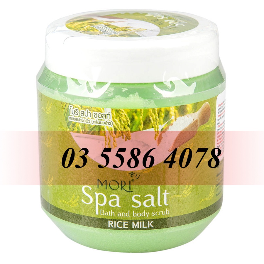 Muối tắm Spa Mori FREESHIP Salt các mùi hương 700g | Nguyên Hương Store