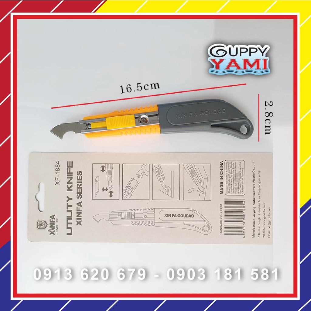 Dao cắt mica chuyên dụng  - TẶNG kèm 2 lưỡi dao dự phòng