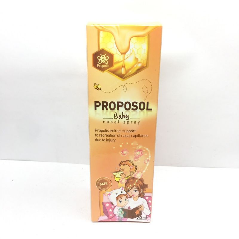 Dung dịch xịt mũi keo ong trẻ em Proposol Baby