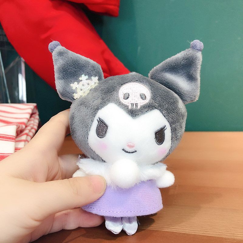 Móc Khóa Nhồi Bông Nhân Vật Hoạt Hình Kuromi My Melody Đáng Yêu