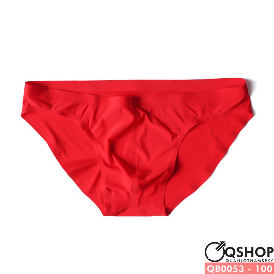 QUẦN LÓT NAM TAM GIÁC ÉP NHIỆT KHÔNG ĐƯỜNG MAY MỎNG NHẸ QSHOP QB0053