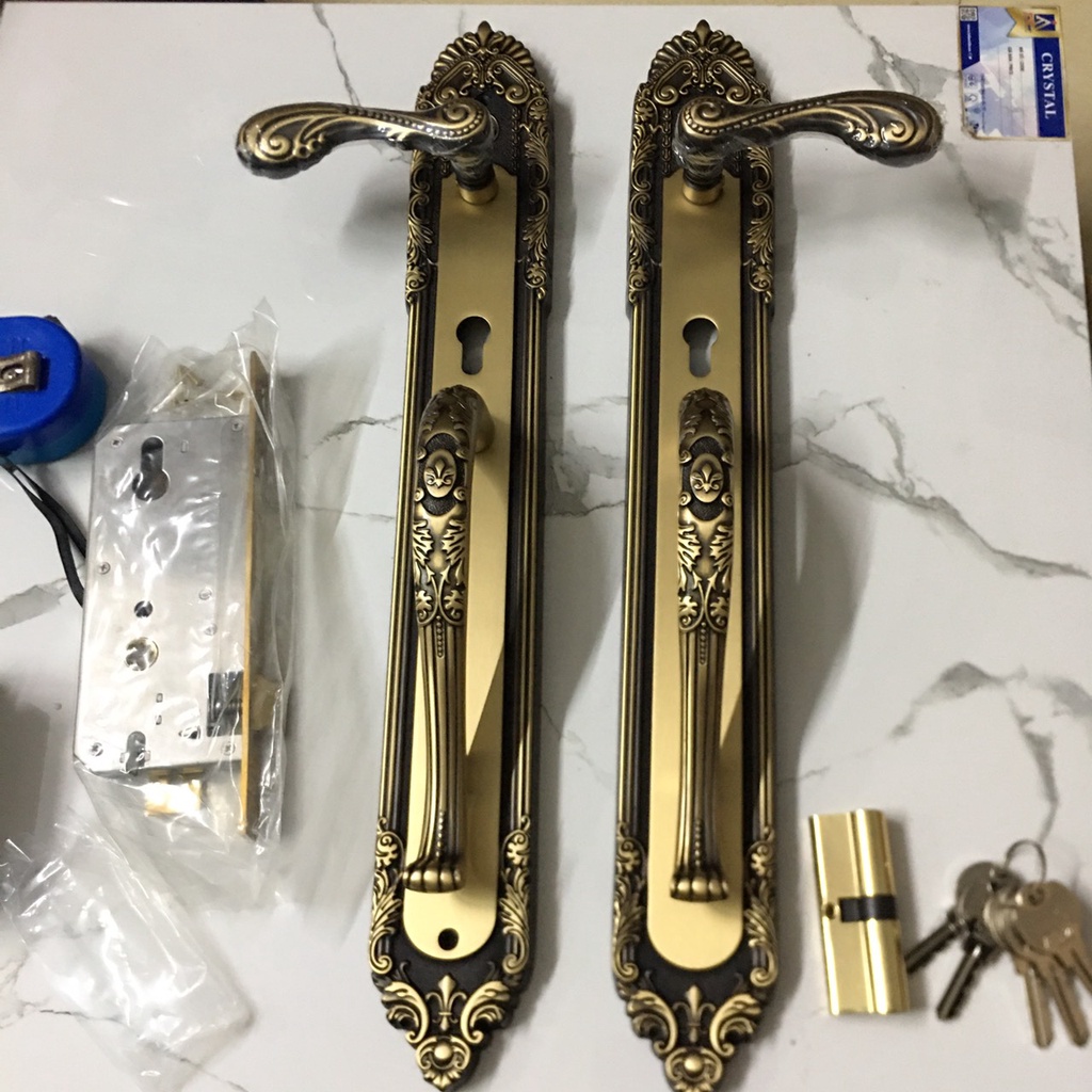 khóa cửa đồng thau