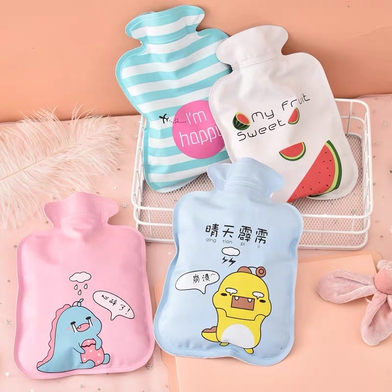 Túi chườm, túi sưởi nóng lạnh giảm đau bụng kinh,đau nhức,hạ sốt loại 1000ml,500ml tiện dụng