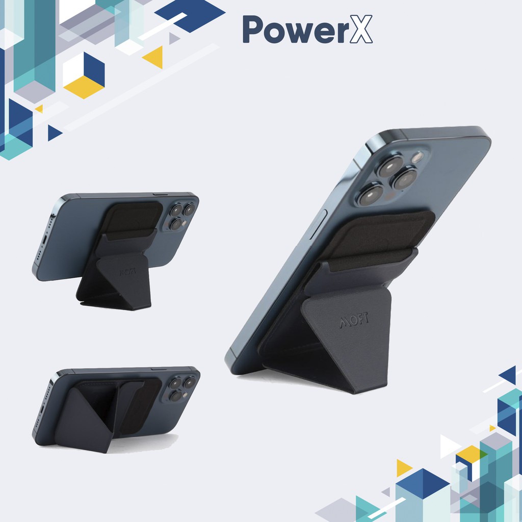 MOFT Snap-on Stand and Wallet ( Giá đỡ điện thoại kèm ví đựng thẻ hỗ trợ Magsafe cho iPhone 12 Series) | BigBuy360 - bigbuy360.vn