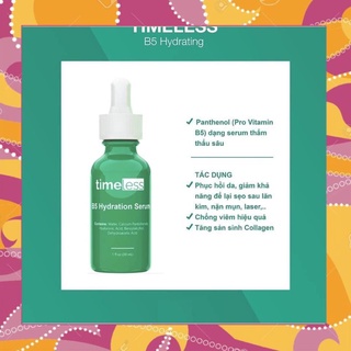 Bv serum timeless vitamin b5 serum + hyaluronic acid 30ml