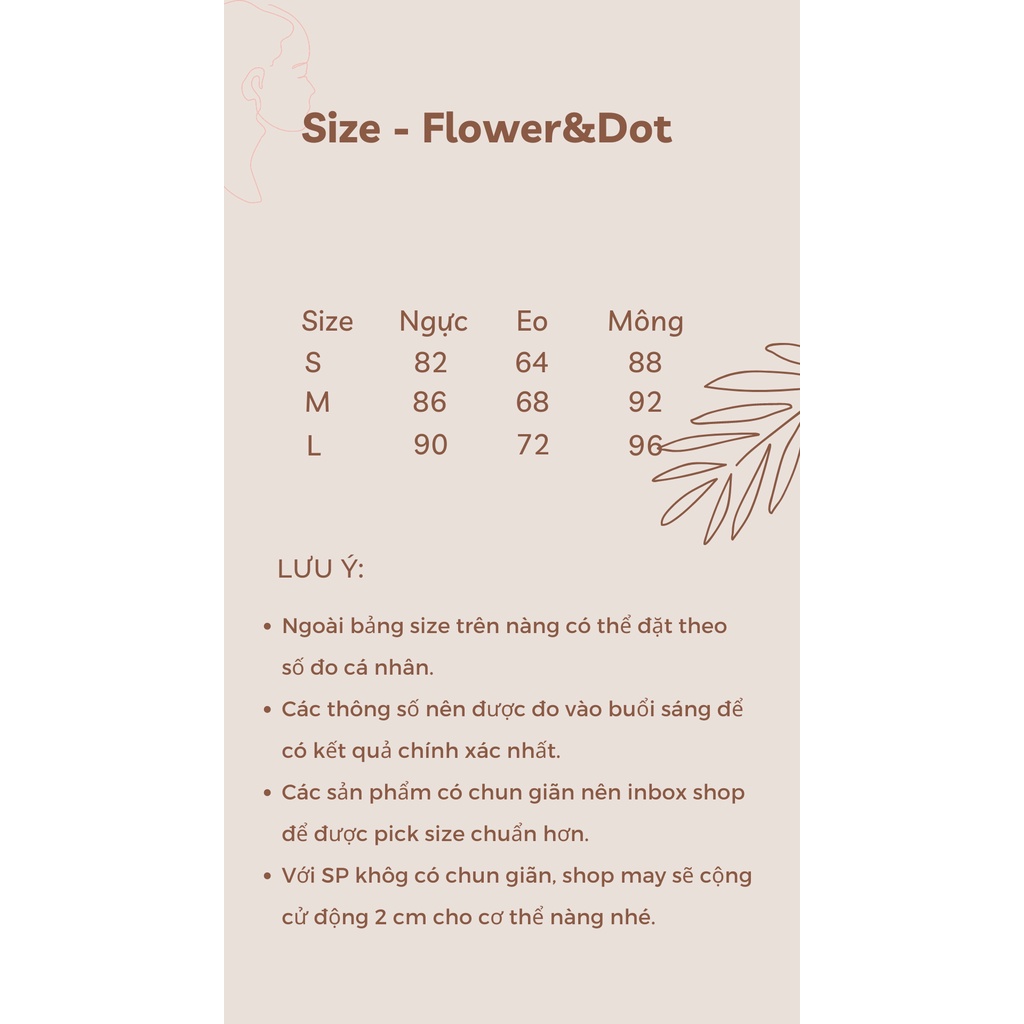 Đầm Lily of the Valley mini, đầm công chúa, đầm trắng dự tiệc Flower & Dot