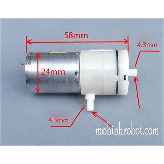 Động cơ bơm hút chân không 6v - 12v