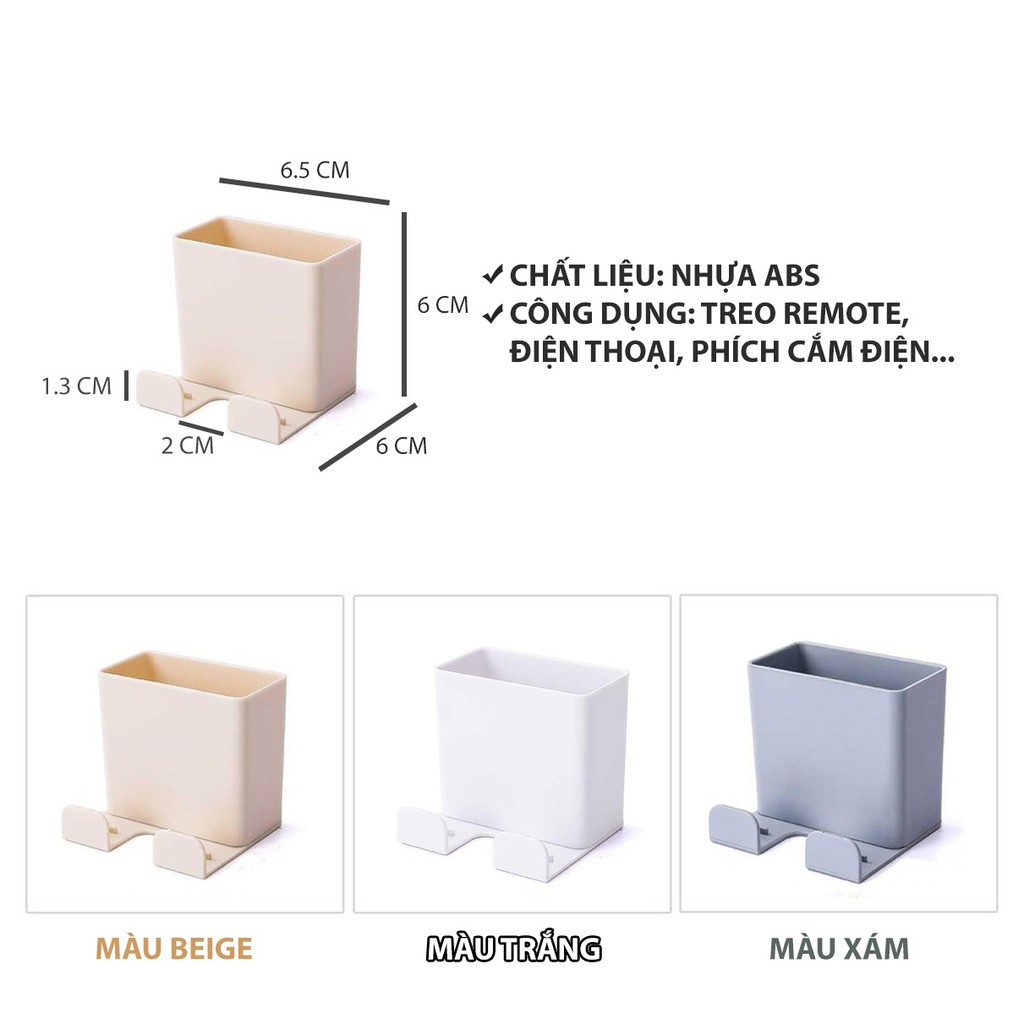 Kệ để remote máy lạnh, kệ treo sạc Điện Thoại tiện dụng cho không gian nhà bạn thật gọn gàng