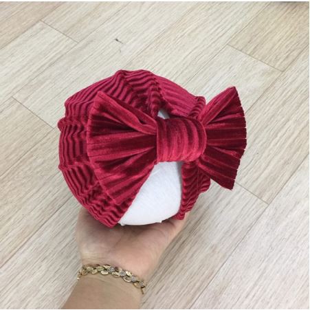 Turban nhung tăm sang chảnh