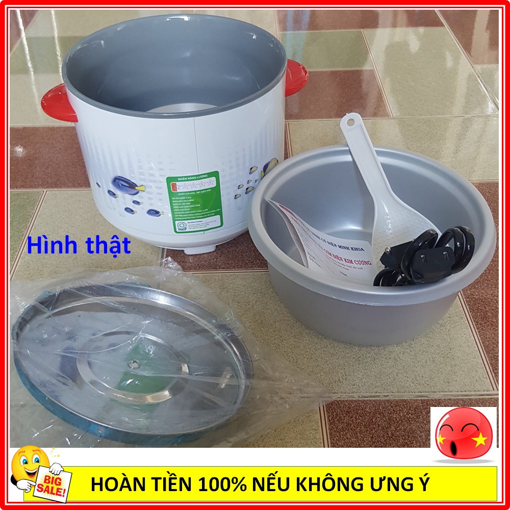 nồi cơm điện nhỏ 0.6 lít Kim Cương bảo hành 12 tháng 1 đổi 1 | BigBuy360 - bigbuy360.vn