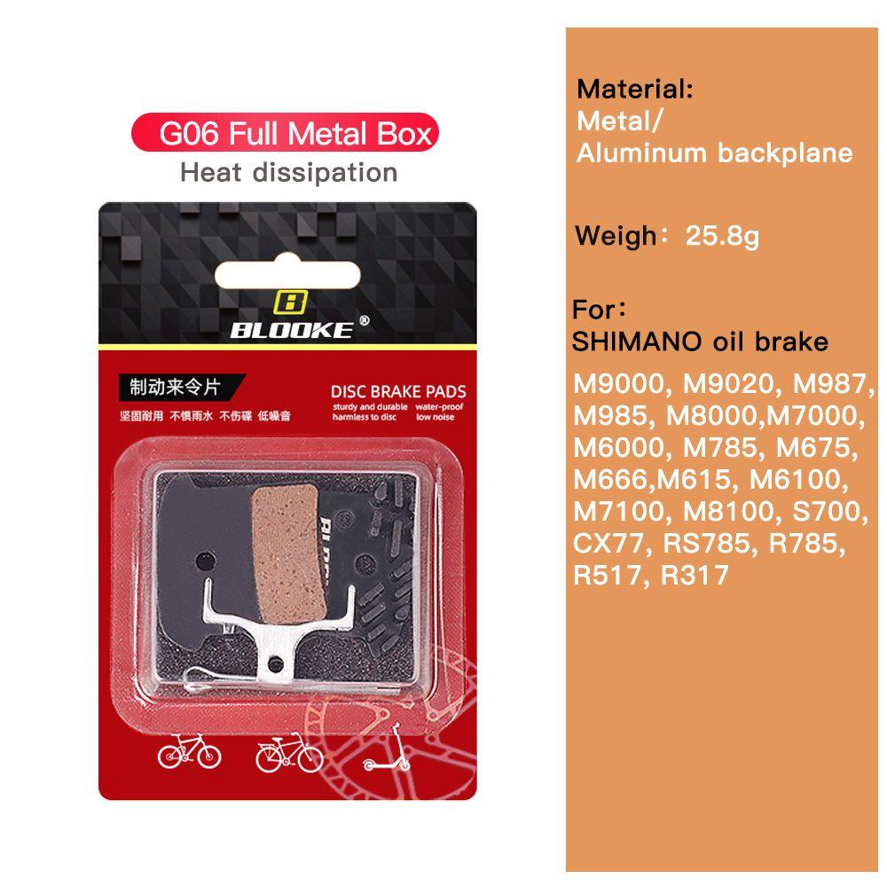 MIQUEL Đĩa Phanh Thủy Lực Bán Kim Loại Tản Nhiệt Cho Xe Đạp