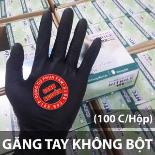 Găng tay không bột  HTC (100 chiếc/hộp)