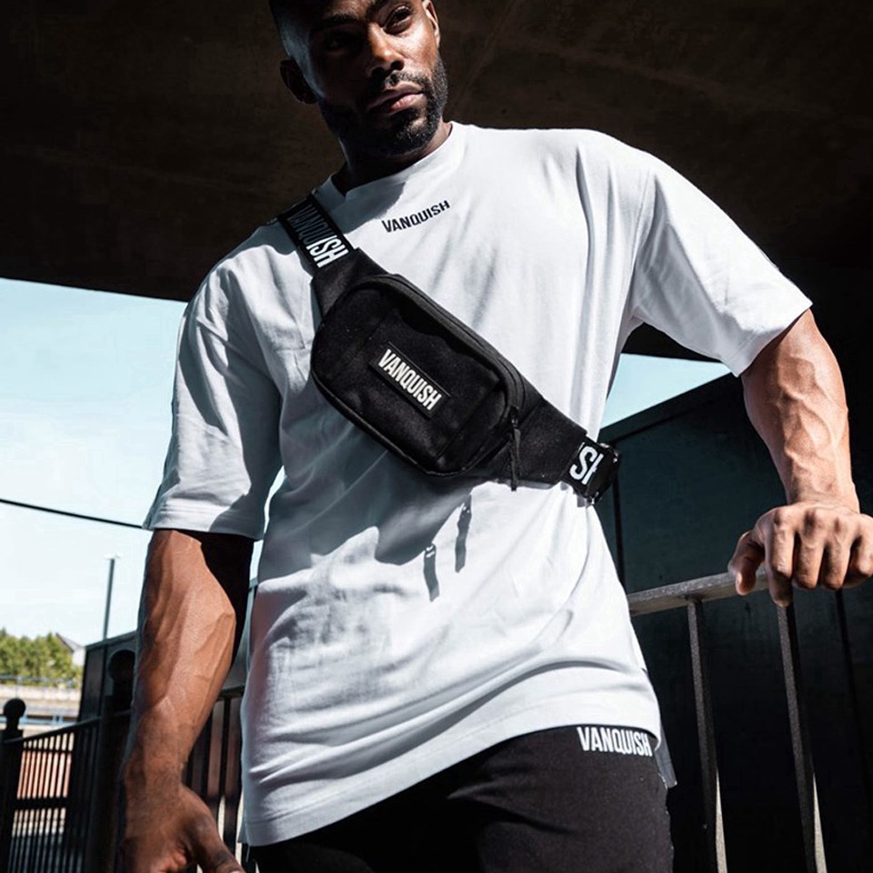 Áo thun cotton tay ngắn kẻ sọc bên phong cách thể thao cho nam