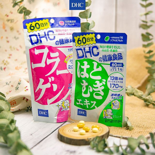 Collagen DHC Viên Uống Chống Lão Hóa Đẹp Da Nhật Bản Collagen 60-360 viên.