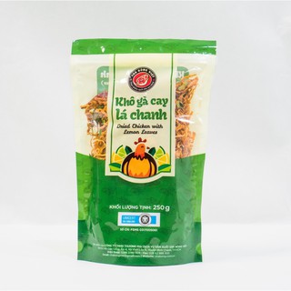 Khô gà cay lá chanh Chà Bông Việt gói 250g