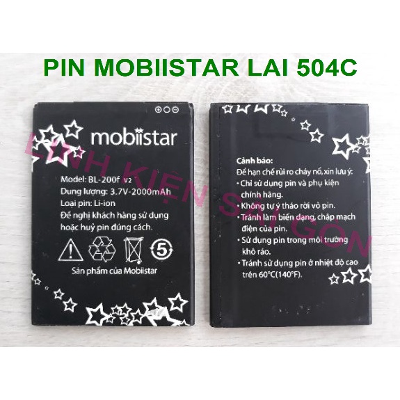 PIN MOBIISTAR LAI 504C