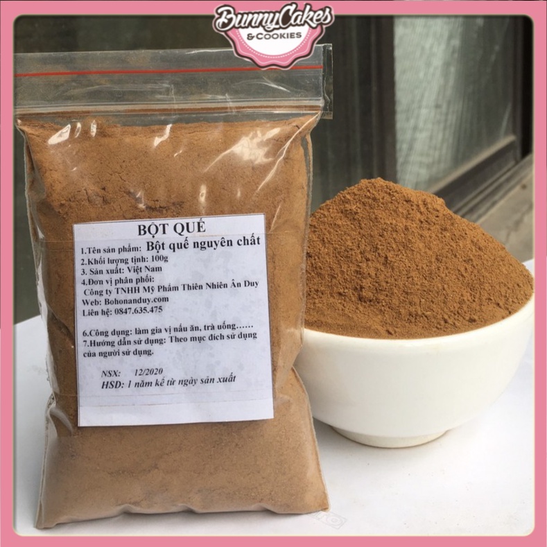 BỘT QUẾ NGUYÊN CHẤT LOẠI I 100g