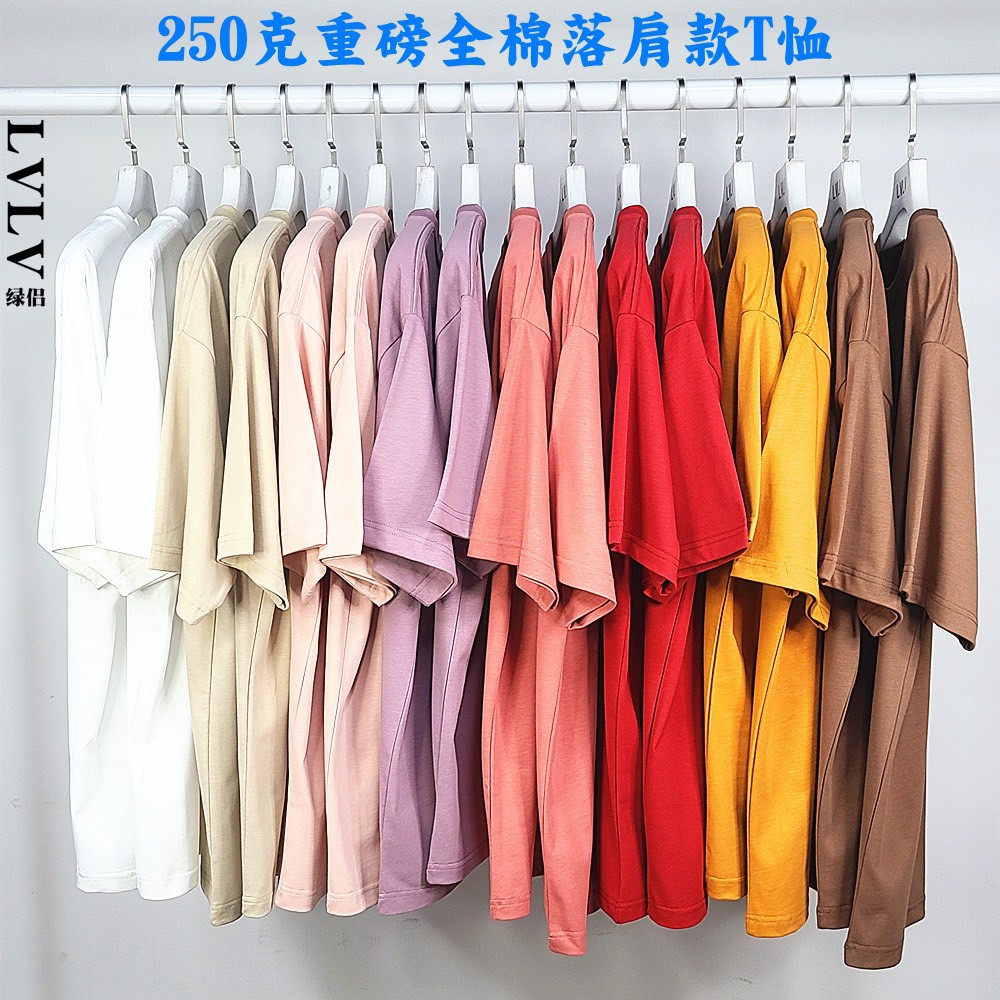Áo thun unisex nam nữ 100% cotton tay lỡ form rộng Trơn nhiều màu basic tee phông trơn nam nữ