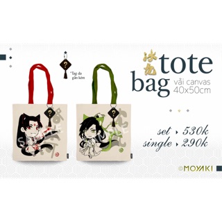 Tote bag Băng Cửu meow meow~~