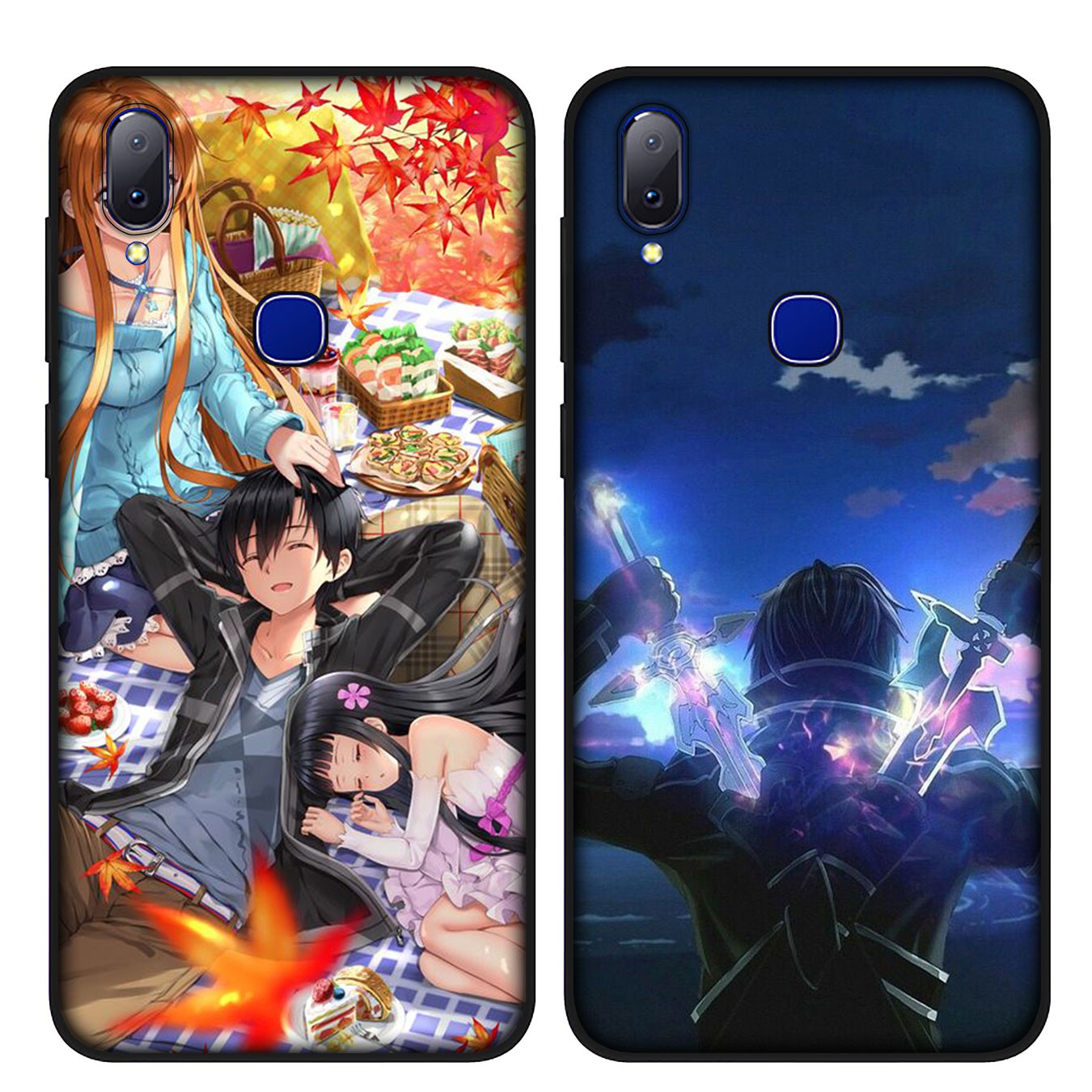 Ốp Lưng Silicone Họa Tiết Hoạt Hình Sword Art Online Thời Trang Cho Xiaomi Redmi Note 9 7 Pro 9a 7a 9c Note7 Note9 9pro 7pro