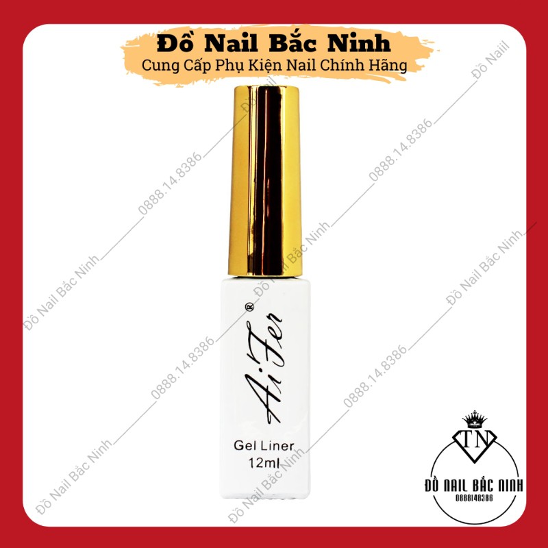 Gel Cọ Nét Nail Aifer Dùng Kẻ Vẽ Trang Trí Móng Đủ Màu