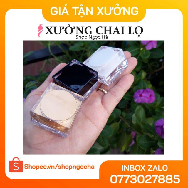 Hủ Đựng Kem ❤ GIÁ TỐT NHẤT ❤ Hủ chiết mỹ phẩm vuông 5g , hủ đựng kem face , chai lọ , phụ kiện du lịch