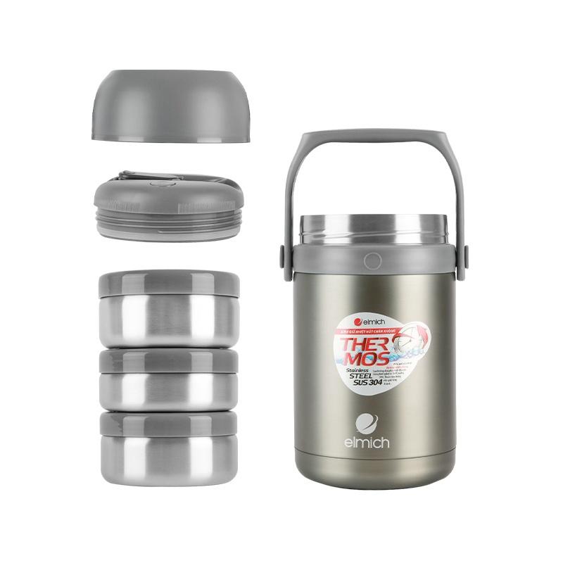 [LIFEMCMBP4 -12% đơn 250K] Bình đựng thức ăn giữ nhiệt 1800ml EL3128