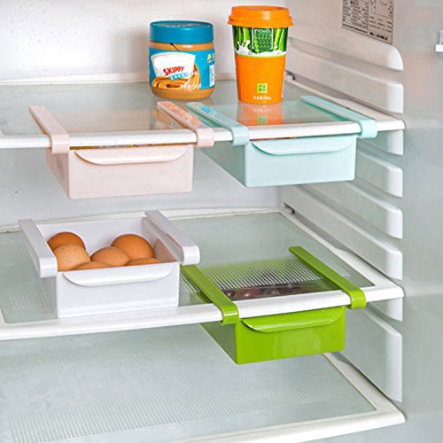 Khay Đựng Thực Phẩm Tiết Kiệm Không Gian Cho Tủ Lạnh