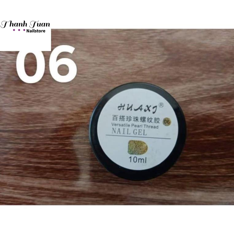 Gel ngọc trai, Gel ánh trai làm nail móng hũ 10g  - Phụ kiện đồ nail