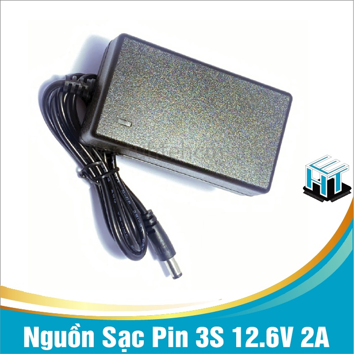 Nguồn Sạc Pin 3S 12.6V 2A loại thường, Sạc Pin Máy Khoan, Ắc Quy 12V