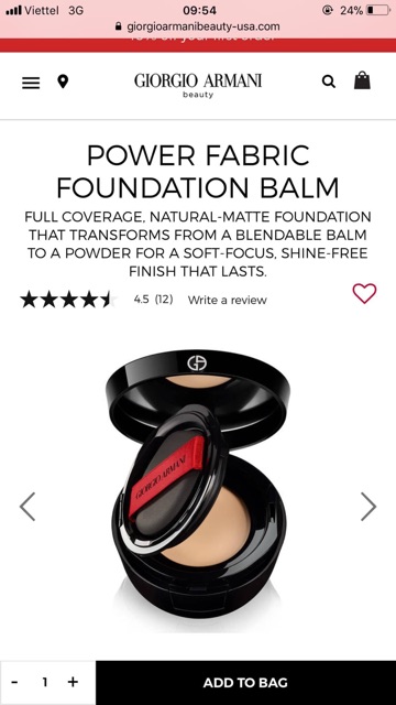 [Thanh lý] Phấn tươi Giogio Armani màu 4 | BigBuy360 - bigbuy360.vn