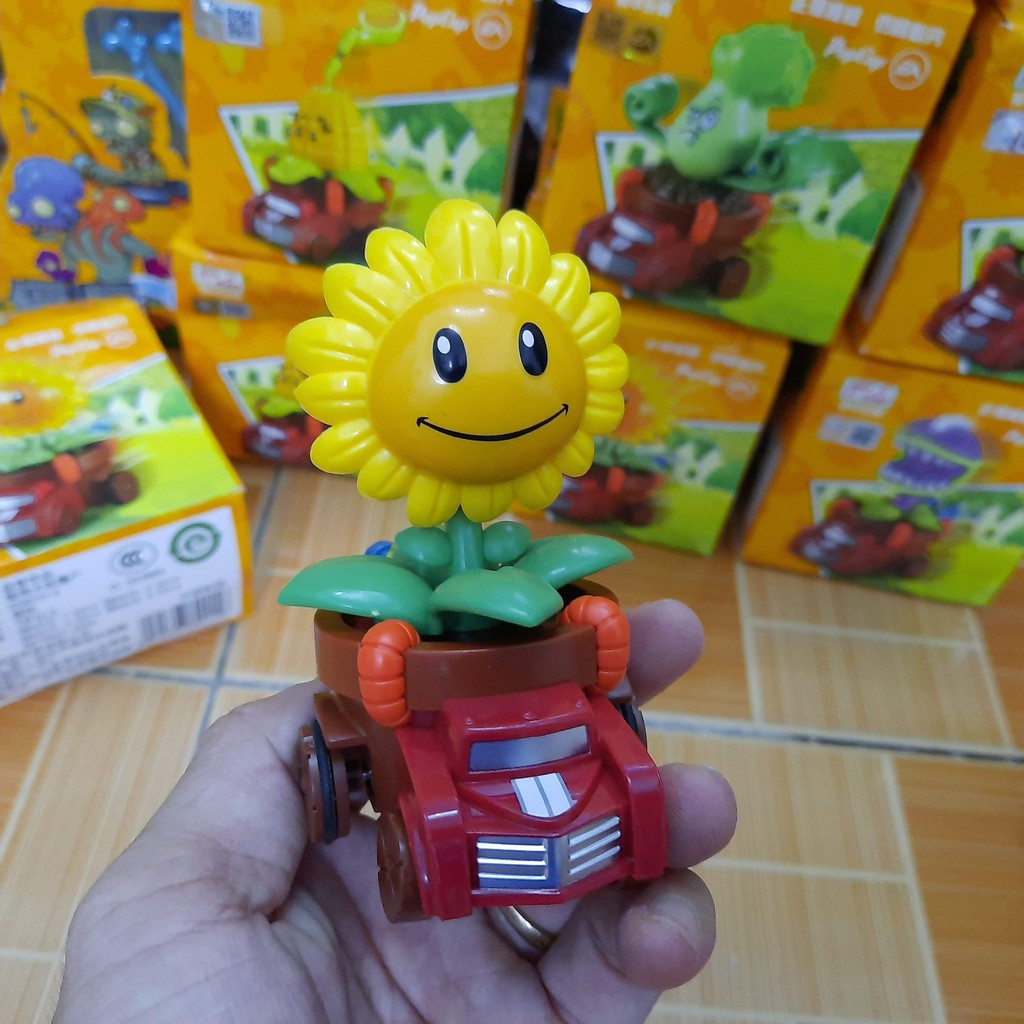 Mô hình hoa mặt trời Sunflower đồ chơi Plants vs Zombies