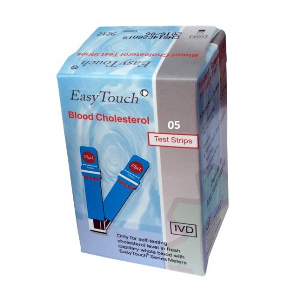 Que thử mỡ máu, cholesterol cho máy đo Easy Touch GCU ET322 (5 que) |  Shopee Việt Nam