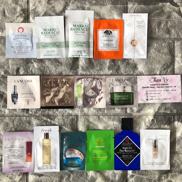 (Sample _ Mẫu thử ) Dưỡng da