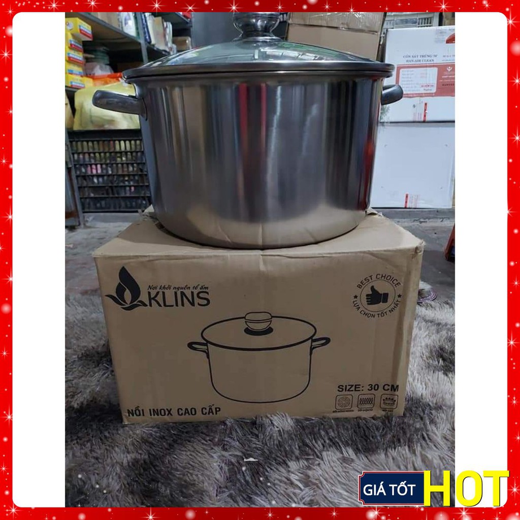 NỒI LUỘC GÀ inox 30CM