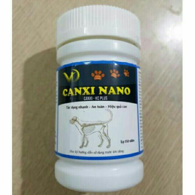 Thanh lý [Combo 15 viên] Canxi nano cho chó