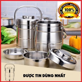CẶP LỒNG INOX 3 NGĂN 1,4 LÍT