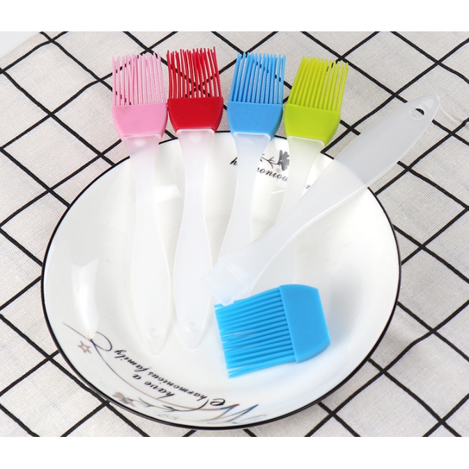 Chổi quét dầu silicon công cụ làm bếp nướng, phết dầu hiệu quả