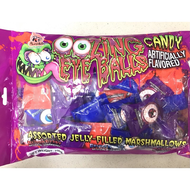 OOZING EYE BALLS CANDY Kẹo Con Mắt 230g