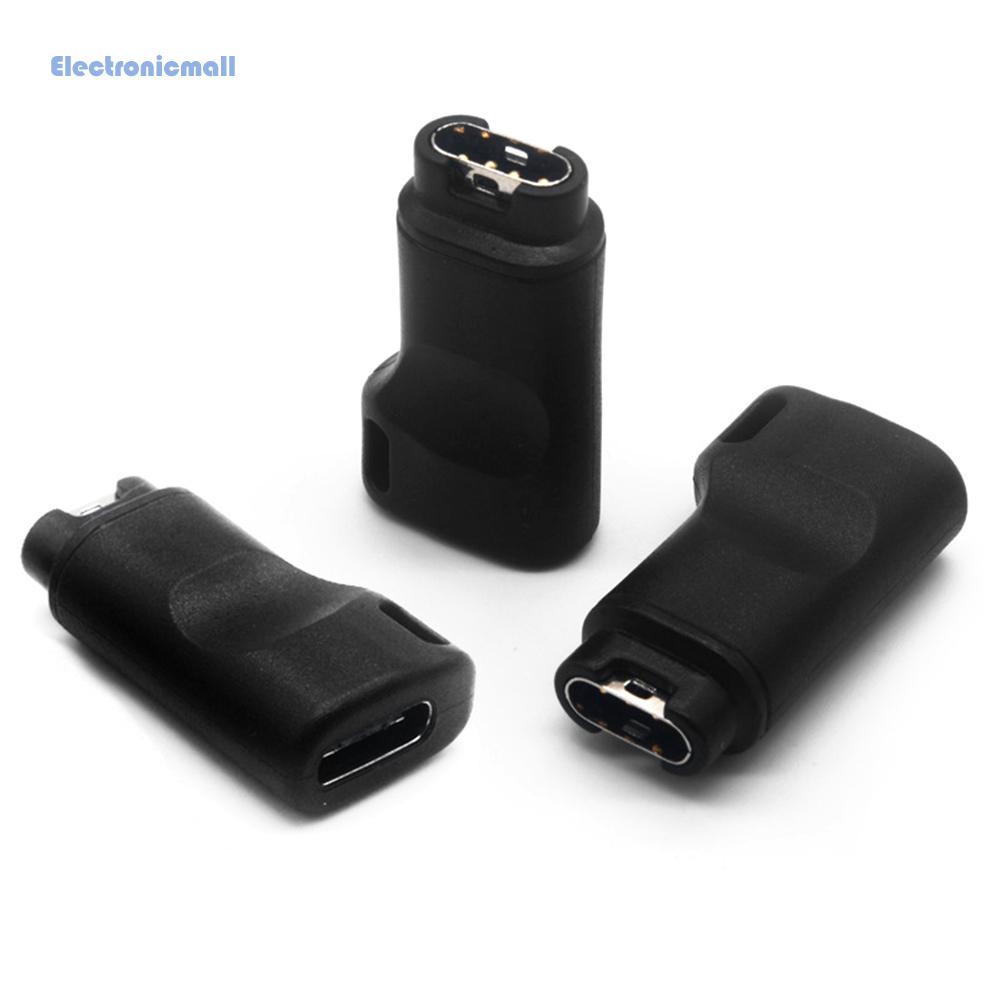 Bộ Chuyển Đổi Sạc Đồng Hồ USB C Sang 4 Pin Cho Garmin Venu/2/2S/SQ/Lily