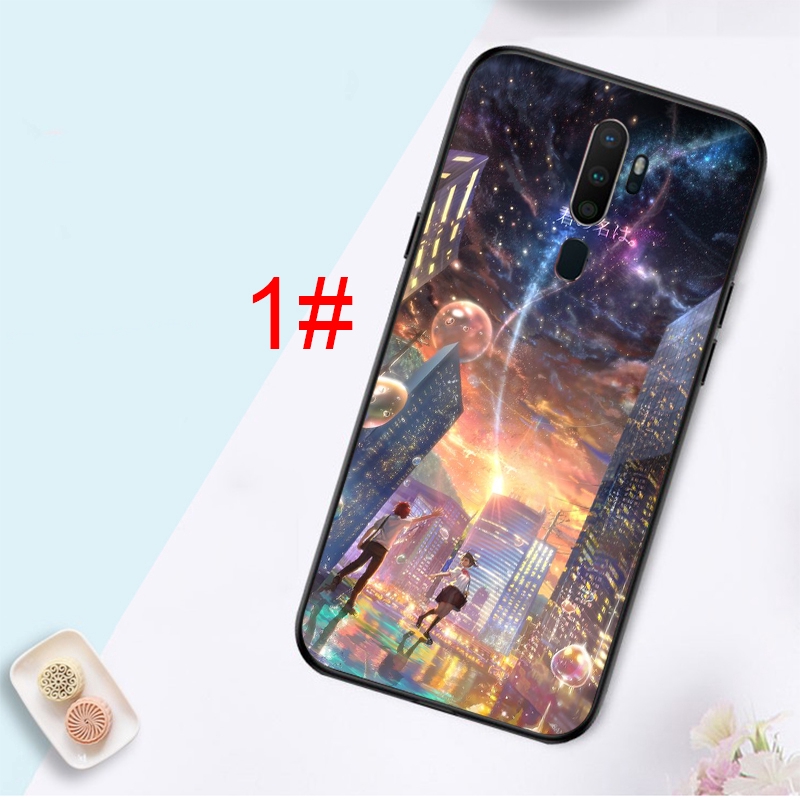 Ốp Điện Thoại Mềm Hình Anime Your Name B186 Cho Realme C2 C3 C11 C12 C15 C17 6 6i 7 7i X7 Narzo 20 Pro