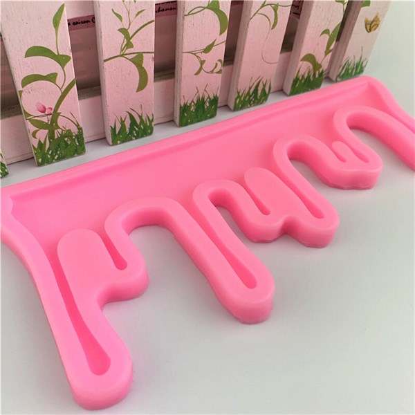 Khuôn Silicone Viền Băng Tuyết Tan Chảy Lớn 17,7 * 8,1 * 0,8Cm