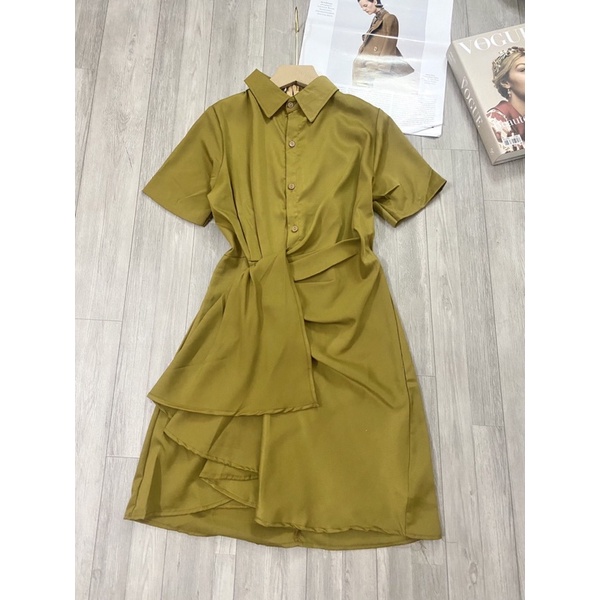 VÁY CỔ ĐỨC TÀ TRƯỚC 2 màu sp000122