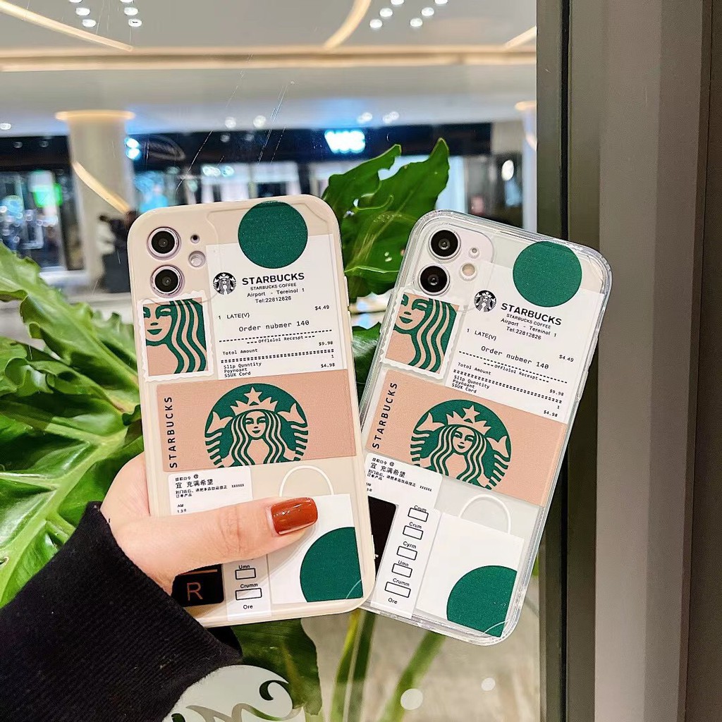 Ốp điện thoại họa tiết Starbuck cho Iphone12 / 12promax / 12mini / 11 / 11promax / 7plus / Xs Max