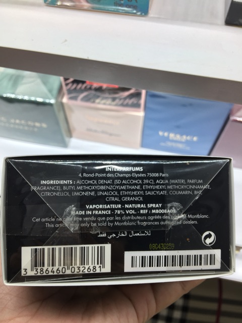 Nước Hoa Nam MontBlanc Legend 100ml