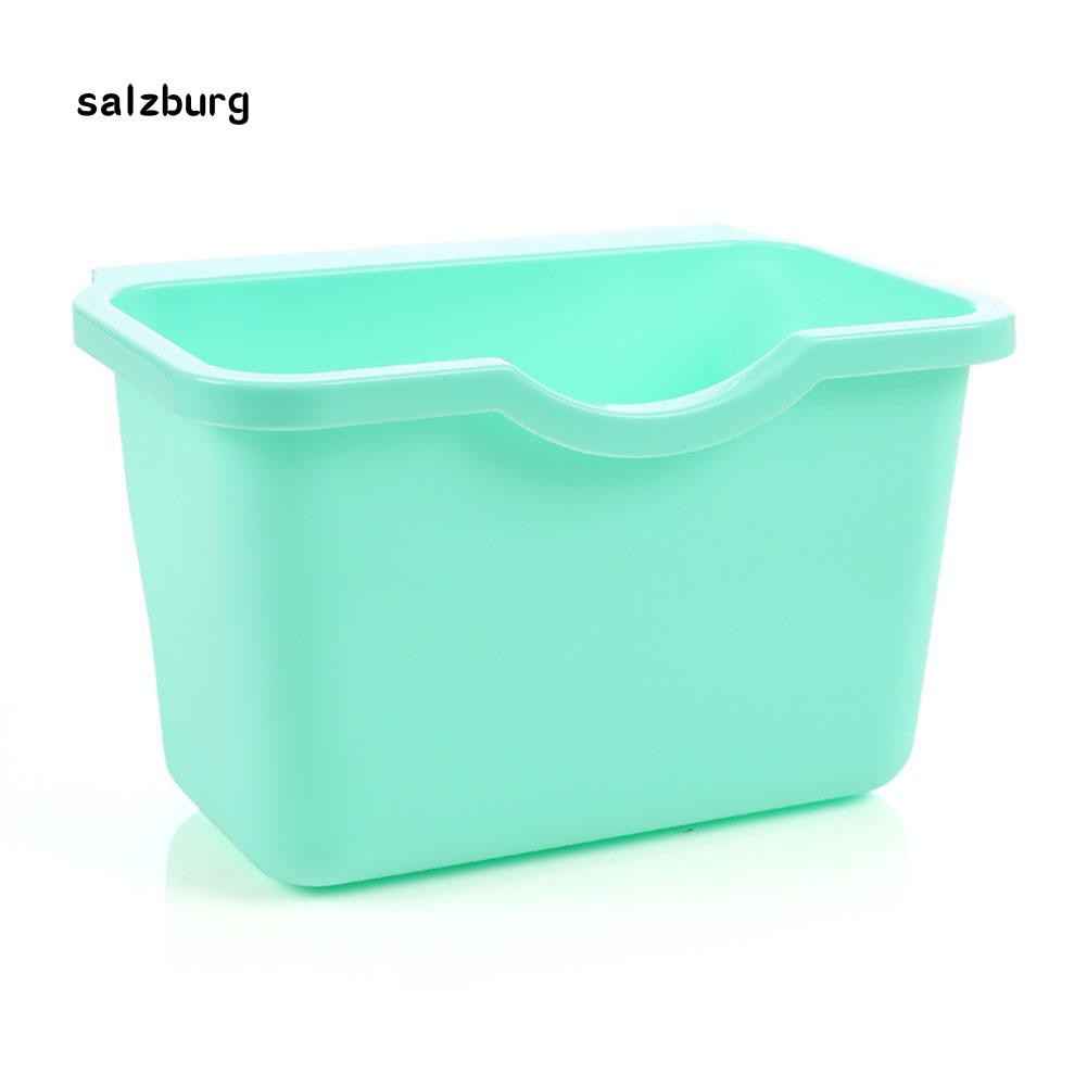 Thùng rác treo cửa tủ bằng nhựa kích thước 21cm x 13.5cm x 12.5cm tiện dụng cho nhà bếp