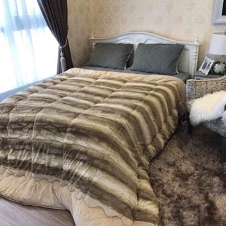 Chăn đại hàn , chăn đông lông thỏ Úc - có túi đựng giá rẻ nhất