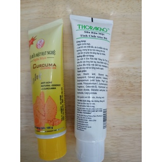 Sữa rửa mặt Thorakao bò, nghệ